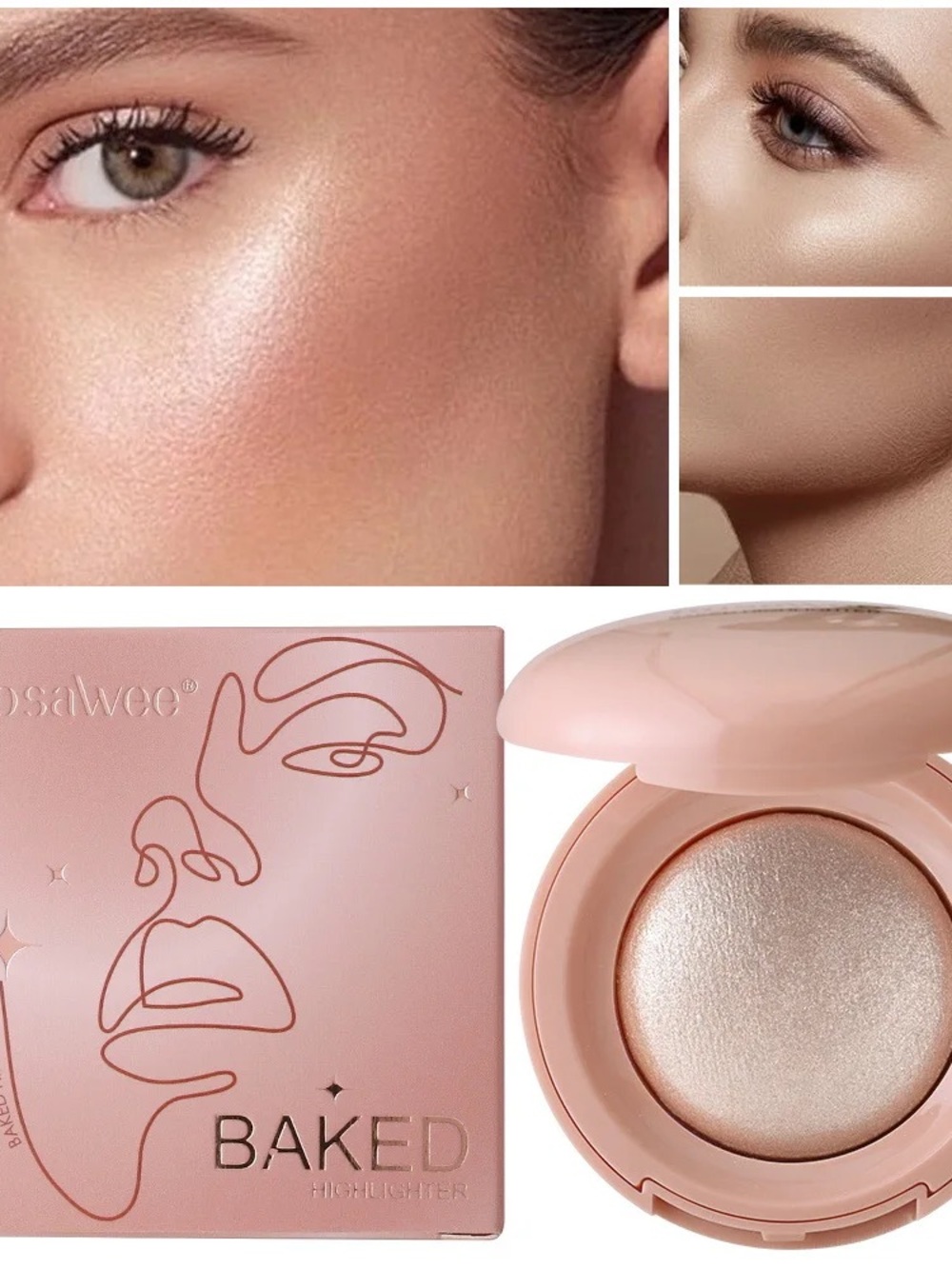 Beautiful pigment highlighter